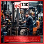 Ремонт погрузчиков: типовые неисправности и как их избежать